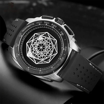 💥Men’s  Luminous Silicone Quartz Watch