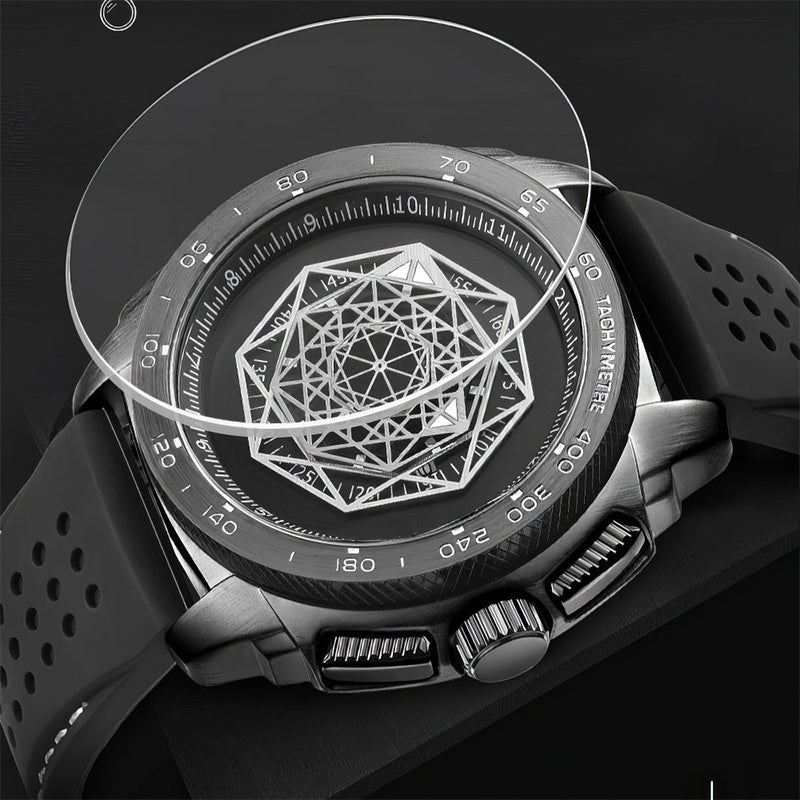 💥Men’s  Luminous Silicone Quartz Watch