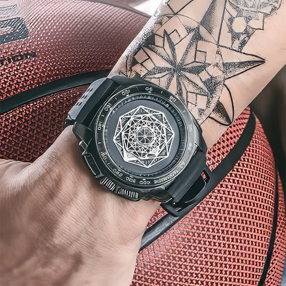 💥Men’s  Luminous Silicone Quartz Watch