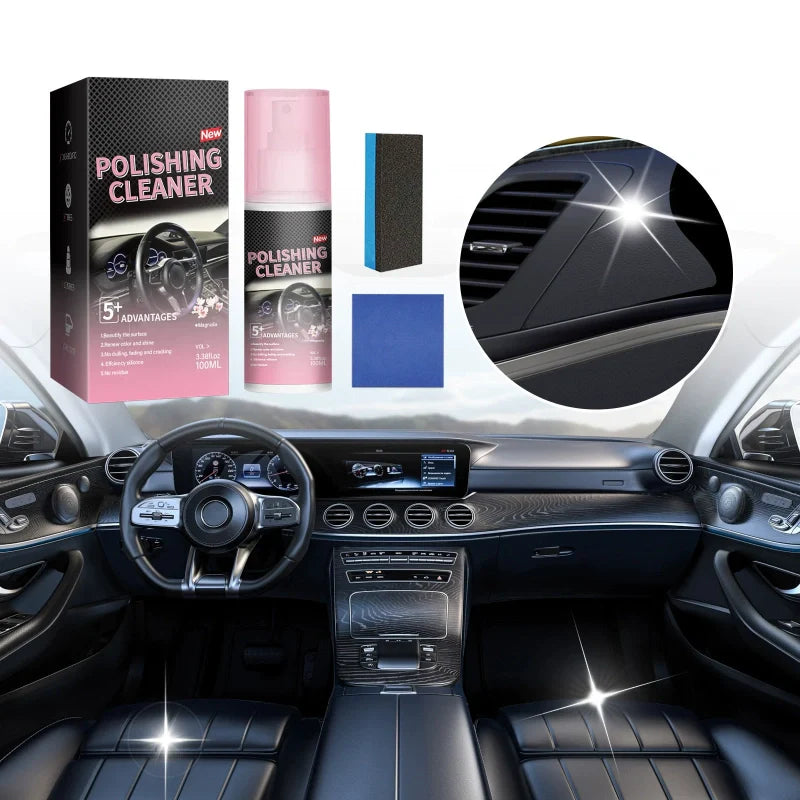 💥Car Interior Polishing Cleaner🍃