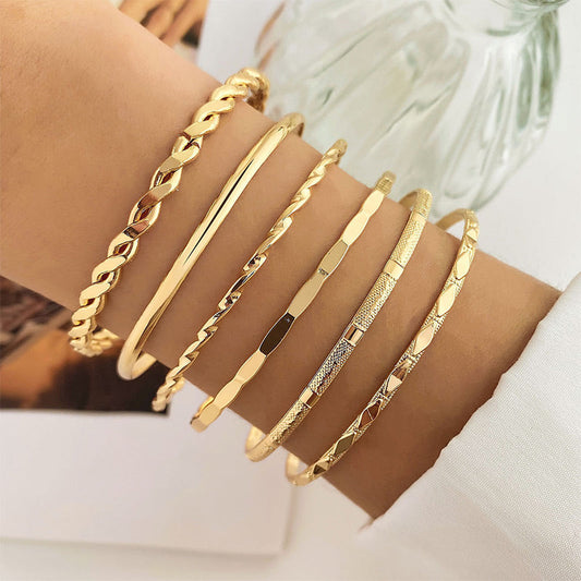 ✨Elegant Twist Bracelet Set for Women💕