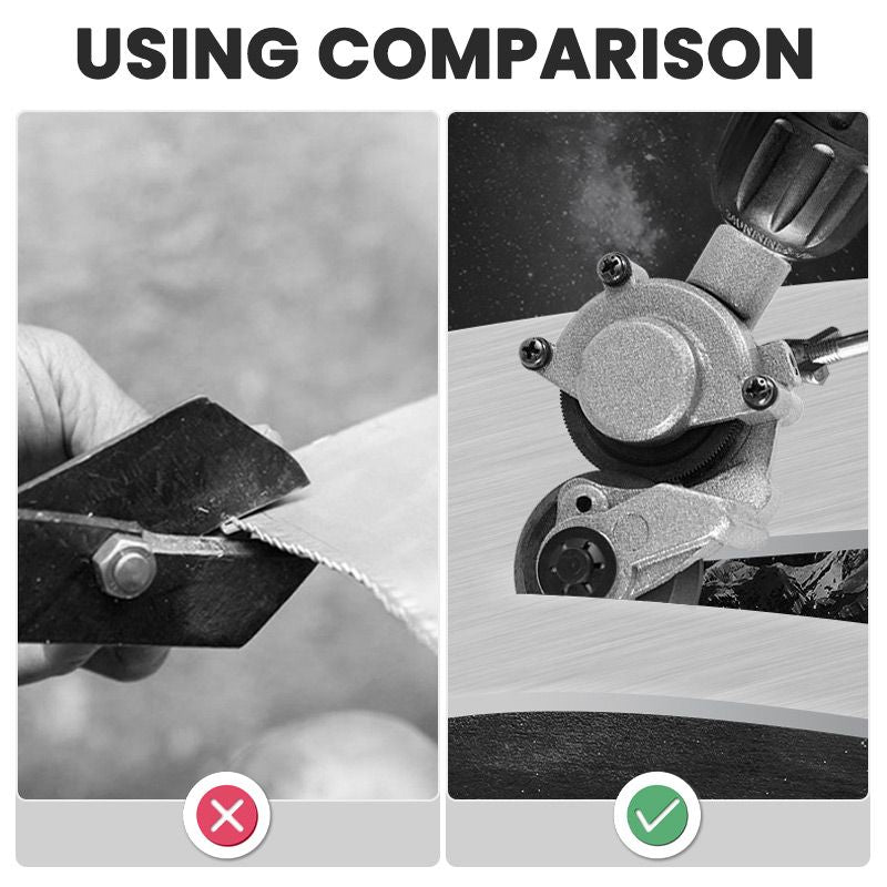 💖HOT SALE💥Electric Drill Sheet Metal Cutter