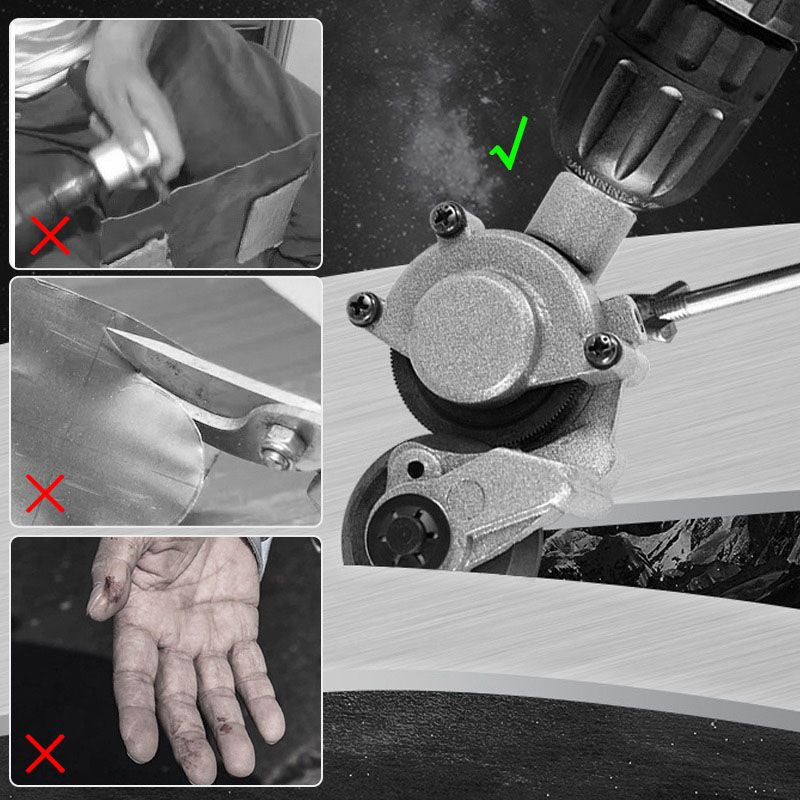 💖HOT SALE💥Electric Drill Sheet Metal Cutter