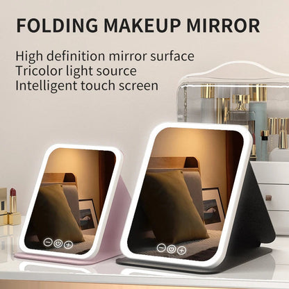 🌟LED Portable Folding Makeup Mirror