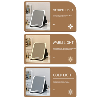 🌟LED Portable Folding Makeup Mirror
