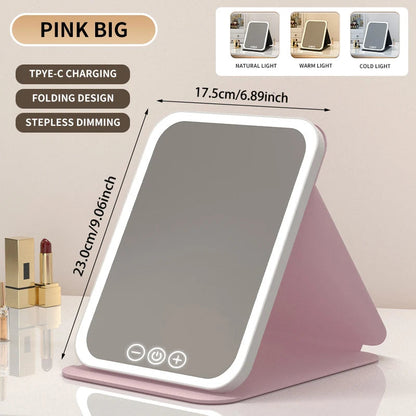 🌟LED Portable Folding Makeup Mirror