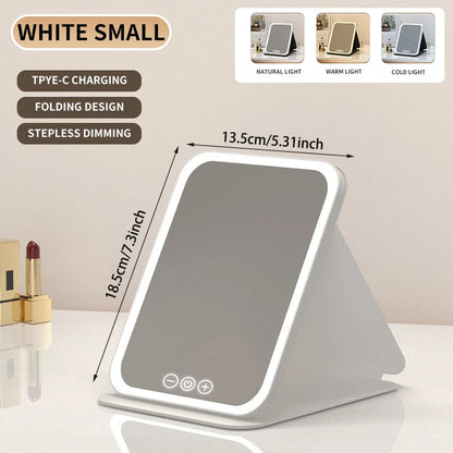 🌟LED Portable Folding Makeup Mirror