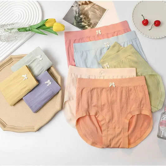 💕Women's High-Waist Full Coverage Briefs✨ - 8PCS/Set