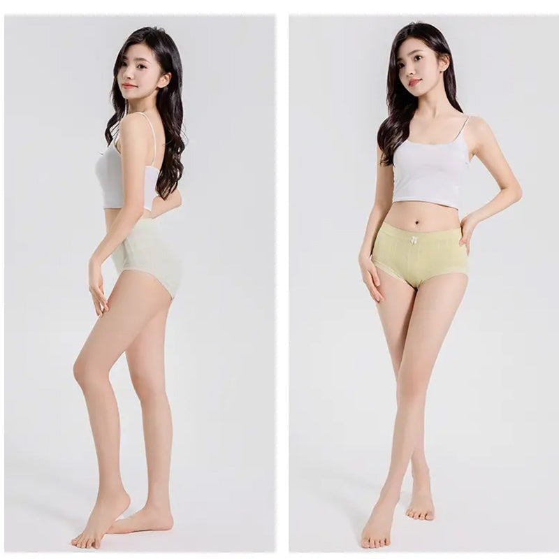 💕Women's High-Waist Full Coverage Briefs✨ - 8PCS/Set