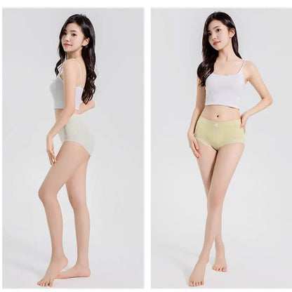 💕Women's High-Waist Full Coverage Briefs✨ - 8PCS/Set