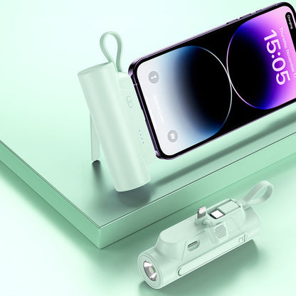 Multi-Function Portable Charger With Cable