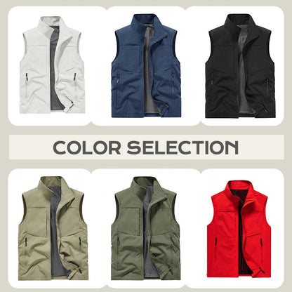 ⏳ Limited time 49% off! 💥Men's Comfortable Quick-Dry Vest with Pockets