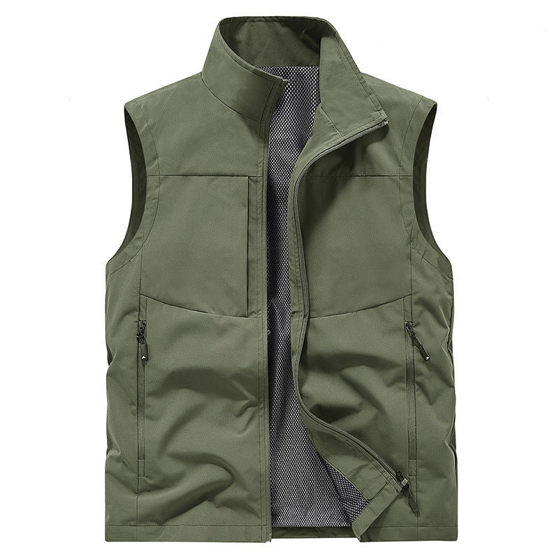 ⏳ Limited time 49% off! 💥Men's Comfortable Quick-Dry Vest with Pockets