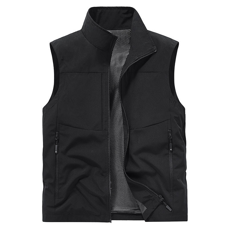 ⏳ Limited time 49% off! 💥Men's Comfortable Quick-Dry Vest with Pockets