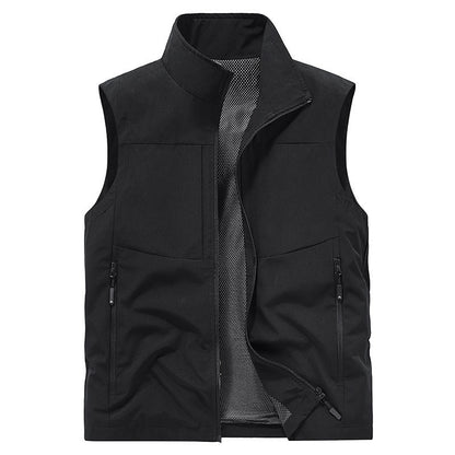 ⏳ Limited time 49% off! 💥Men's Comfortable Quick-Dry Vest with Pockets
