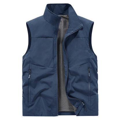 ⏳ Limited time 49% off! 💥Men's Comfortable Quick-Dry Vest with Pockets