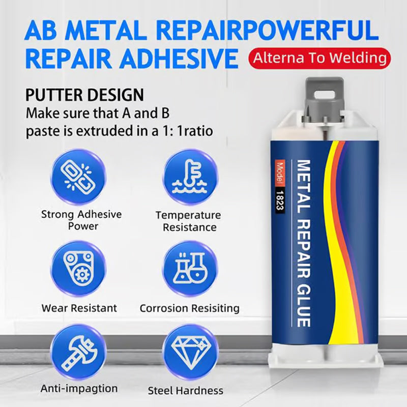 🧰 BUY 3 GET 2 FREE (5 SET)! 🔧 Heavy-Duty Industrial Adhesive – Ultra-Strong Bond, Waterproof & For All Materials 🏗️