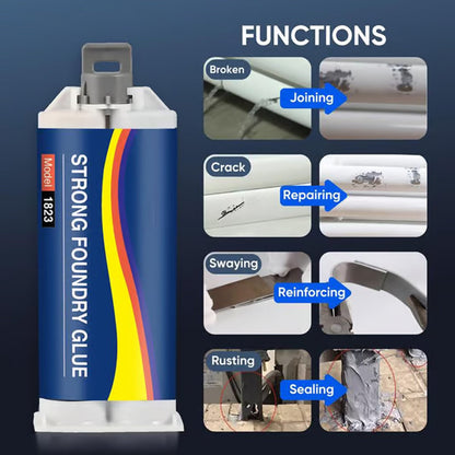 🧰 BUY 3 GET 2 FREE (5 SET)! 🔧 Heavy-Duty Industrial Adhesive – Ultra-Strong Bond, Waterproof & For All Materials 🏗️