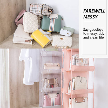 ⏳Time-limited Special⌛ Dustproof, Hanging Handbag Organizer – Foldable and Washable💧