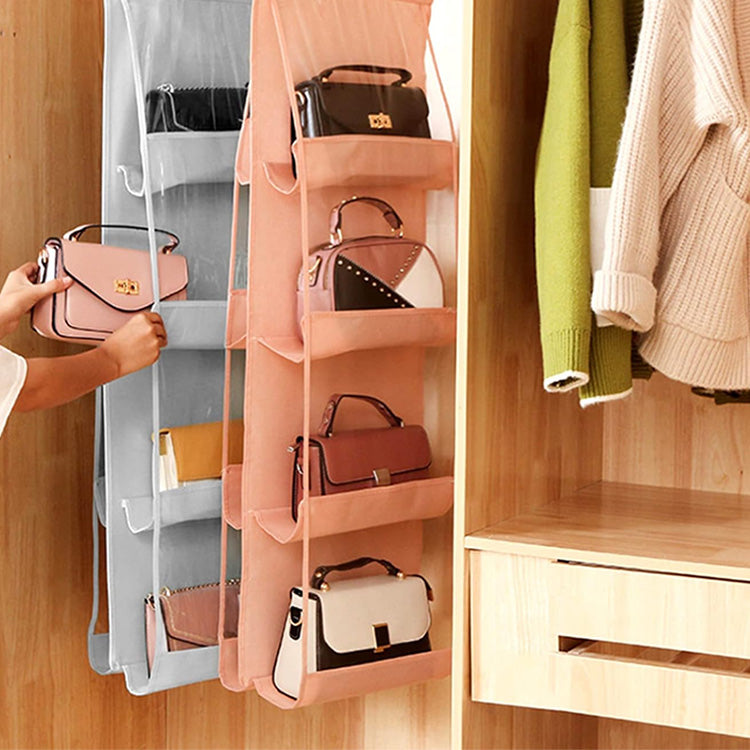 ⏳Time-limited Special⌛ Dustproof, Hanging Handbag Organizer – Foldable and Washable💧