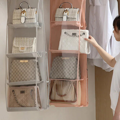 ⏳Time-limited Special⌛ Dustproof, Hanging Handbag Organizer – Foldable and Washable💧