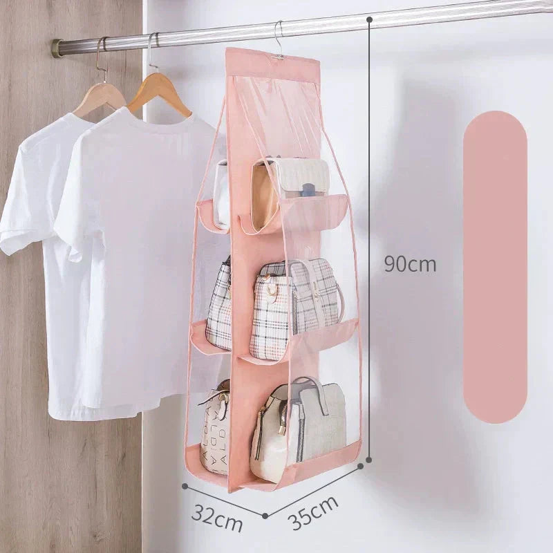 ⏳Time-limited Special⌛ Dustproof, Hanging Handbag Organizer – Foldable and Washable💧