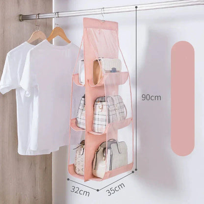 ⏳Time-limited Special⌛ Dustproof, Hanging Handbag Organizer – Foldable and Washable💧