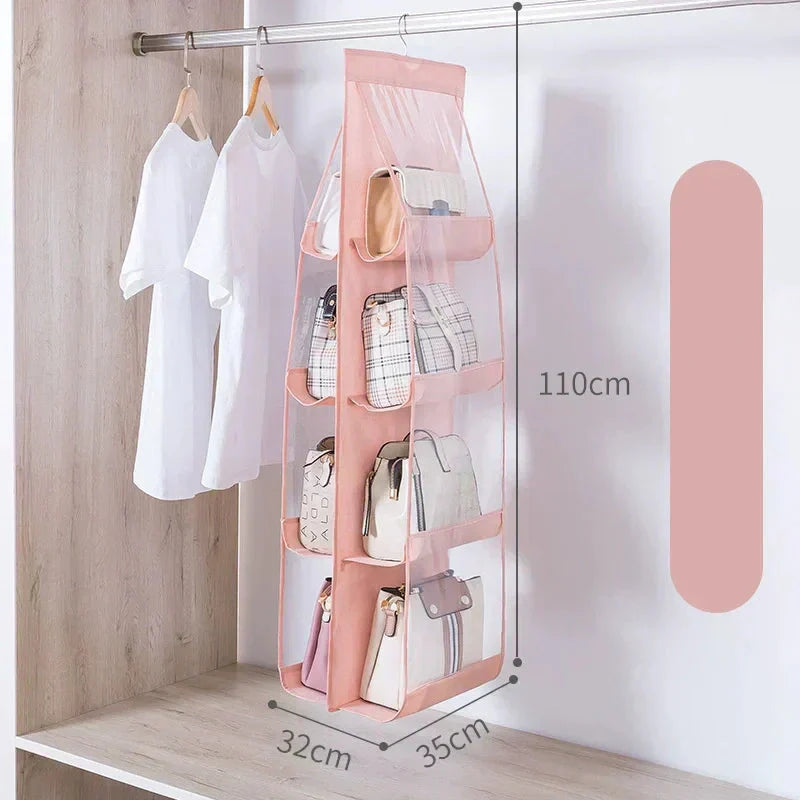 ⏳Time-limited Special⌛ Dustproof, Hanging Handbag Organizer – Foldable and Washable💧