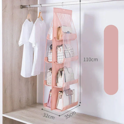 ⏳Time-limited Special⌛ Dustproof, Hanging Handbag Organizer – Foldable and Washable💧