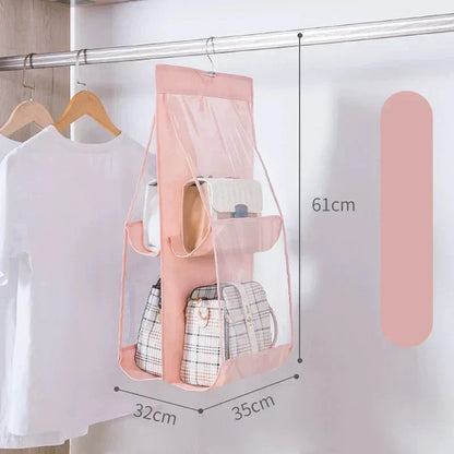 ⏳Time-limited Special⌛ Dustproof, Hanging Handbag Organizer – Foldable and Washable💧