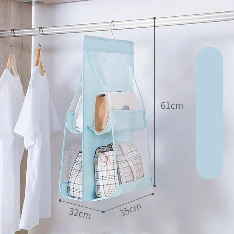 ⏳Time-limited Special⌛ Dustproof, Hanging Handbag Organizer – Foldable and Washable💧