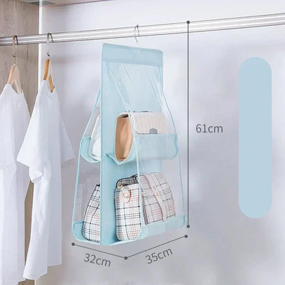 ⏳Time-limited Special⌛ Dustproof, Hanging Handbag Organizer – Foldable and Washable💧