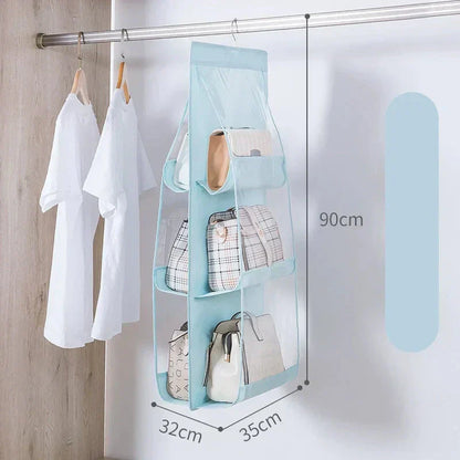⏳Time-limited Special⌛ Dustproof, Hanging Handbag Organizer – Foldable and Washable💧