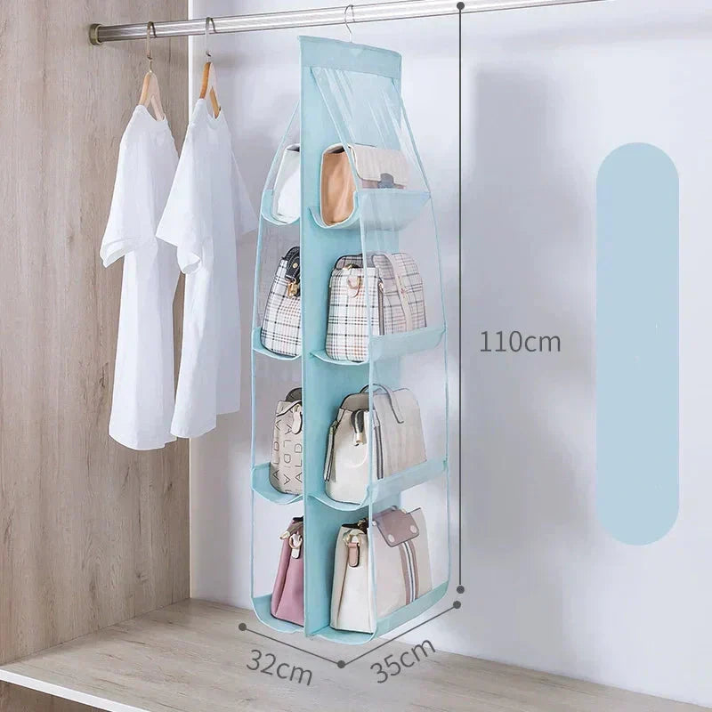 ⏳Time-limited Special⌛ Dustproof, Hanging Handbag Organizer – Foldable and Washable💧