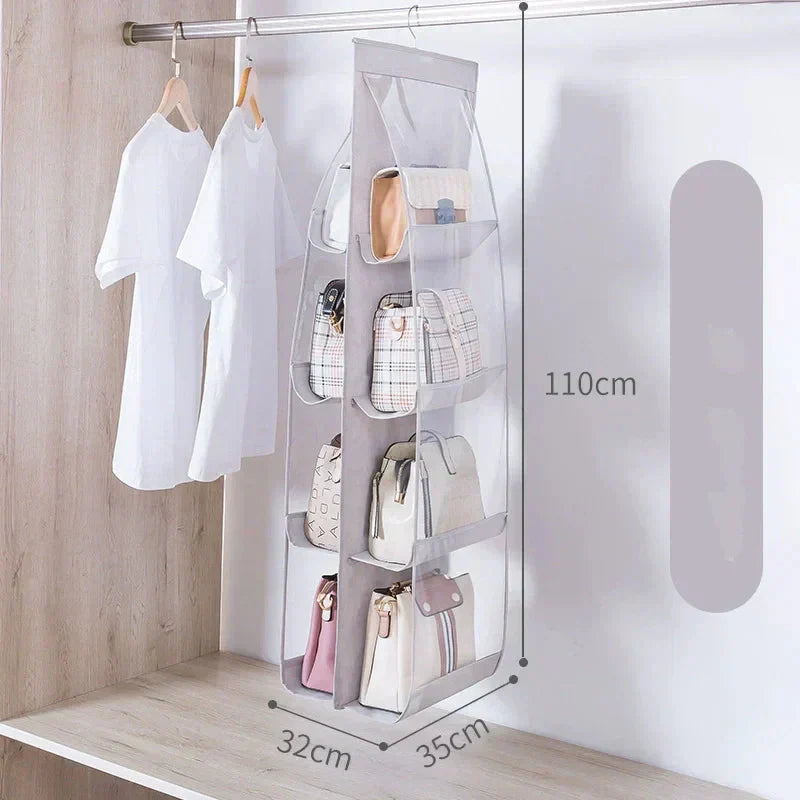 ⏳Time-limited Special⌛ Dustproof, Hanging Handbag Organizer – Foldable and Washable💧