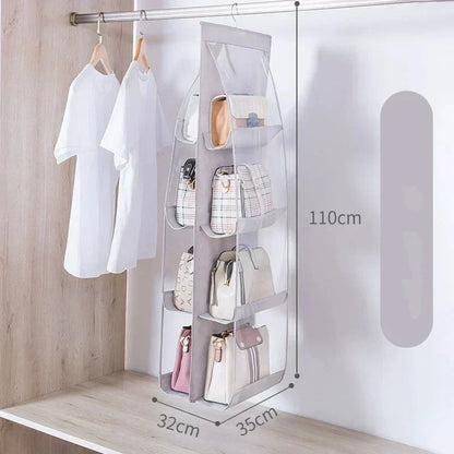 ⏳Time-limited Special⌛ Dustproof, Hanging Handbag Organizer – Foldable and Washable💧