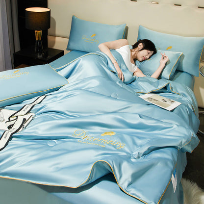 ⏳Time-Limited Special⏰❄️Ultra Cool Anti-Sweat Thin Quilt🛏️