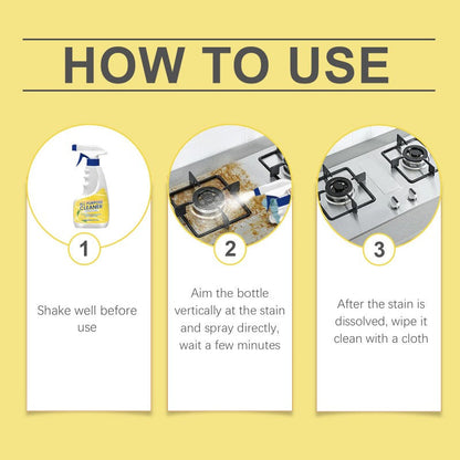 🍃All-Purpose Powerful Kitchen Cleaning Spray, Deodorizing & Refreshing