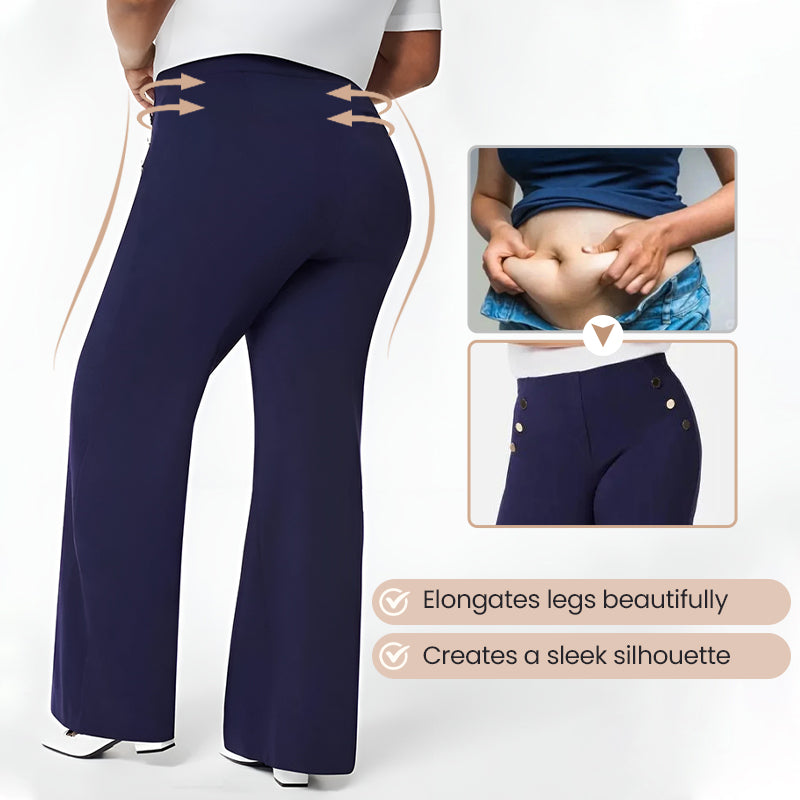 💥Hot Sales-49% OFF💖Women’s Trendy High Waist Wide-Leg Pants