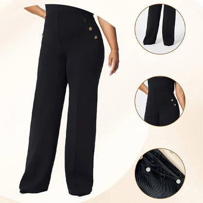 💥Hot Sales-49% OFF💖Women’s Trendy High Waist Wide-Leg Pants