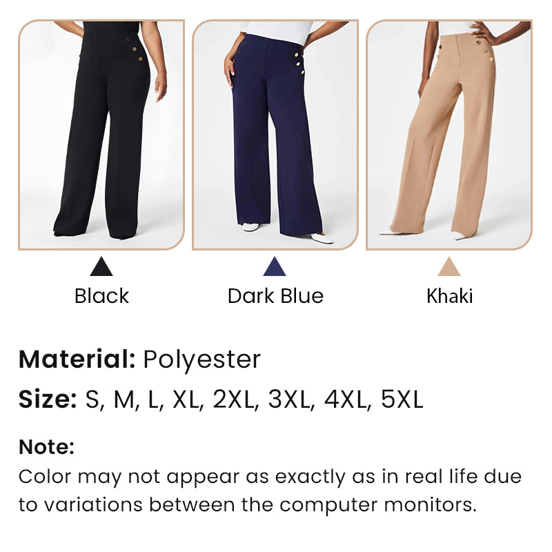 💥Hot Sales-49% OFF💖Women’s Trendy High Waist Wide-Leg Pants