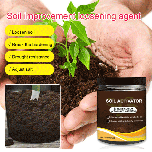 🌱Soil Loosening Agent: For Better Aeration & Plant Growth! ✨