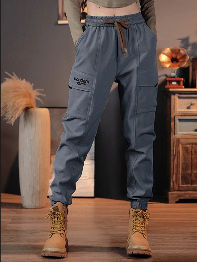🎁 Hot Sale 49% OFF🔥Loose drawstring-leg trendy casual pants