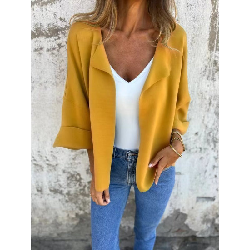 🍂Chic Women's Casual Lapel Coat
