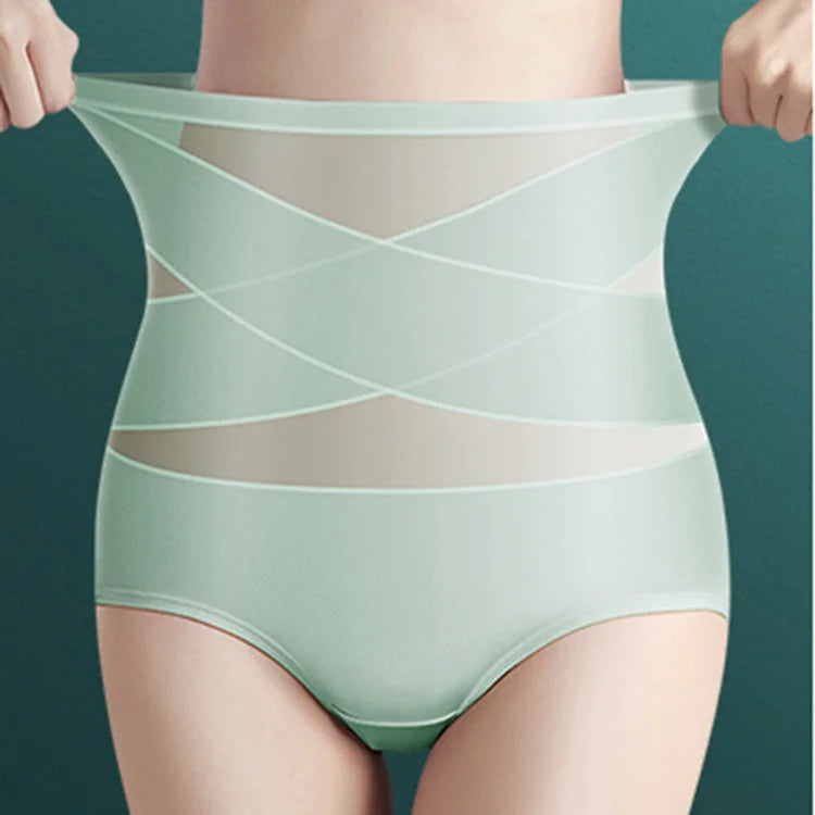 ✨2026 Hot Sale⌛High-Waisted Traceless Ice Silk Shaping Pants