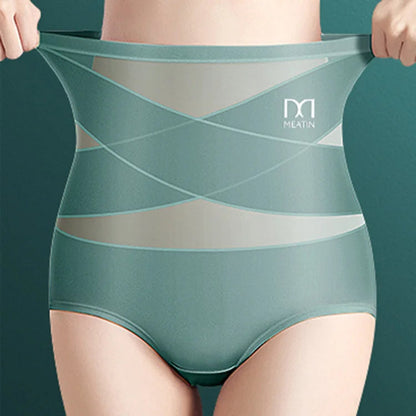 ✨2026 Hot Sale⌛High-Waisted Traceless Ice Silk Shaping Pants