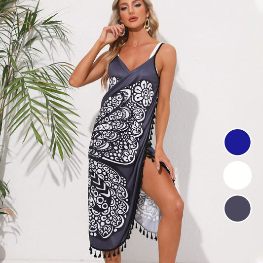 🦋Women's One-Piece Backless Beach Dress💃