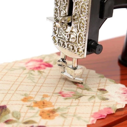 🪗Time Limit Sale 49% OFF - Wood Mini Sewing Machine Music Box