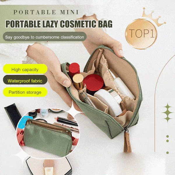 💥PORTABLE MINI PORTABLE LAZY COSMETIC BAG
