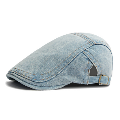 🍃Unisex Denim Newsboy Cap